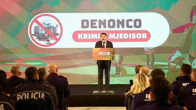 Çuçi: Krimet mjedisore do të denoncohen edhe në 'Komisariatin Dixhital'