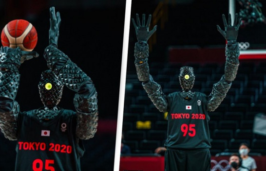 Japonezët prodhojnë robotin që luan basketboll