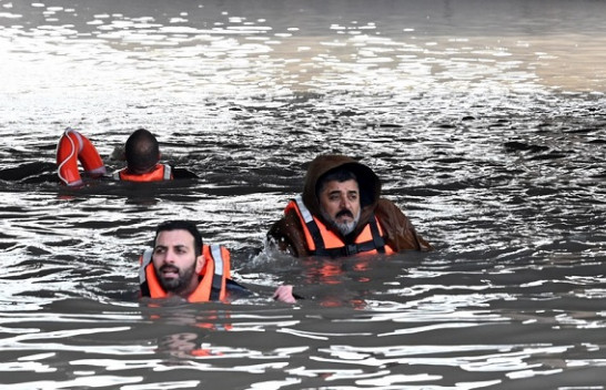 Reshje të mëdha shiu, përmbytet Kuvajti [Foto]