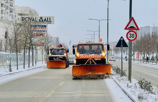 Gjendja e rrugëve në Prishtinë pas reshjeve të borës, flet Përparim Rama