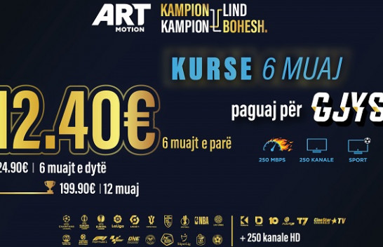 Ofertë befasuese në mes të janarit nga Artmotion!