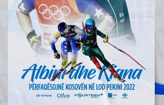 Albin Tahiri dhe Kiana Kryeziu përfaqësojnë Kosovën në Lojërat Olimpike Dimërore ‘Beijing 2022’