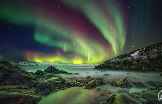 Fenomeni Aurora në Gadishullin Kola të Rusisë