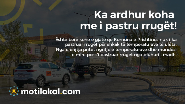 Ka ardhur koha me i pastru rrugët!