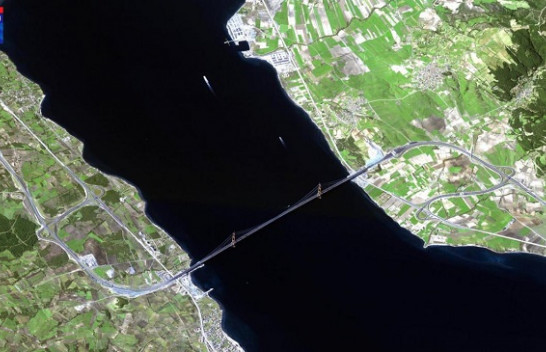 Ura Çanakala 1915 fotografohet nga sateliti ‘GOKTURK-1’