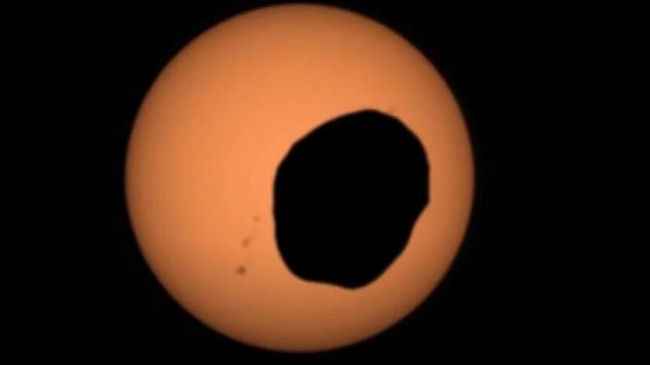 Roveri i NASA-s regjistroi një eklips diellor në Mars