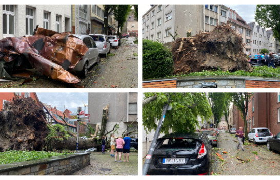 Tornado e fuqishme godet Gjermaninë, dhjetëra të lënduar dhe dëme të mëdha materiale