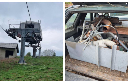 Arrestohet një person që vodhi pajisje të teleferikut në Brezovicë