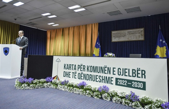 Qeveria e Kosovës me komunat nënshkruajnë 'Kartën për Komunën e gjelbër dhe të qëndrueshme'