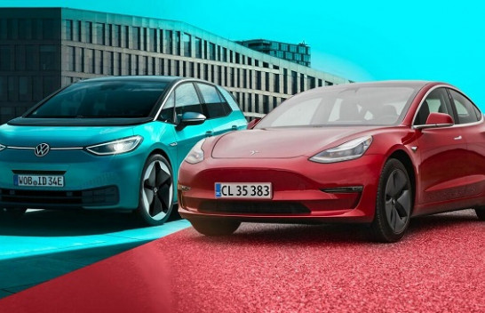 Volkswagen dhe Tesla 'kokë më kokë' në shitjet e automjeteve elektrike