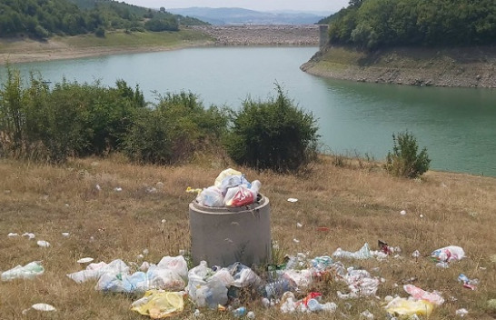 Brigjet e liqenit të Përlepnicës, një deponi mbeturinash