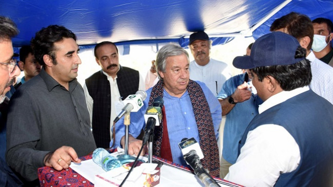 Guterres: Kurrë nuk e kam parë 'masakër klimatike' si në Pakistan