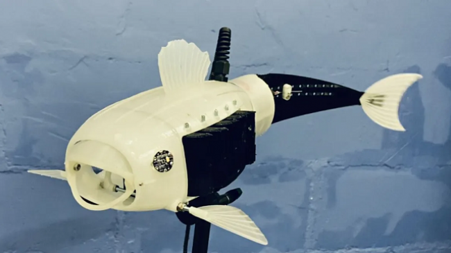 Një peshk robotik 'ha' plastikë dhe pastron ujin nga mbeturinat