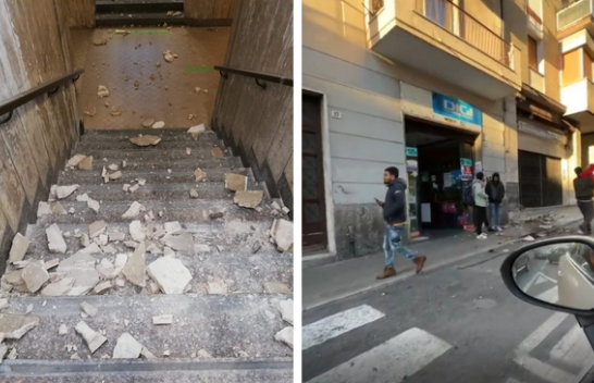 Tërmet i fortë në Itali