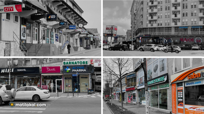 Vazhdon largimi i reklamave të vendosura nga biznese të ndryshme në Prishtinë
