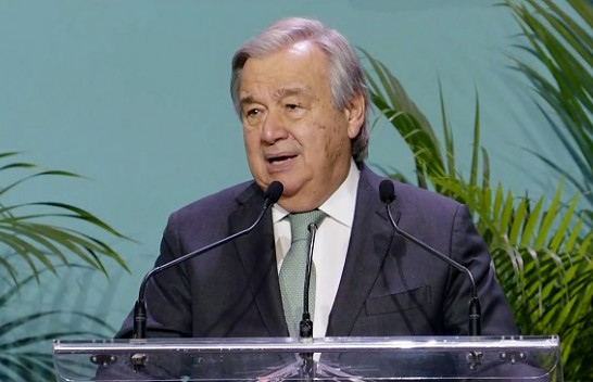 Guterres: Njerëzimi i ka 'hapur luftë' natyrës