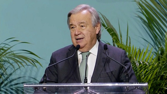 Guterres: Njerëzimi i ka 'hapur luftë' natyrës