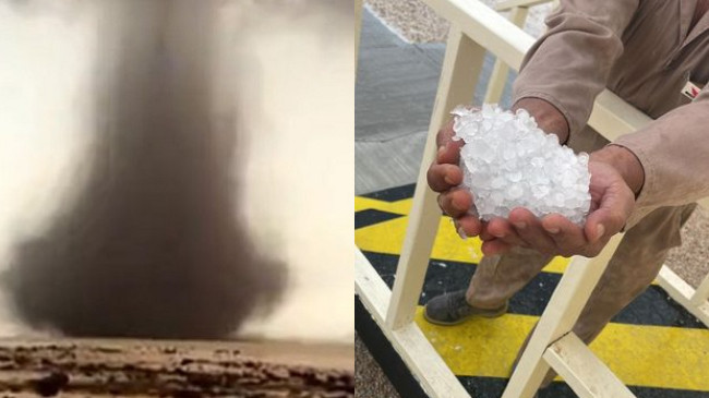 Katari goditet nga tornadot, stuhi shiu e breshër përpara çerekfinaleve të Kupës së Botës