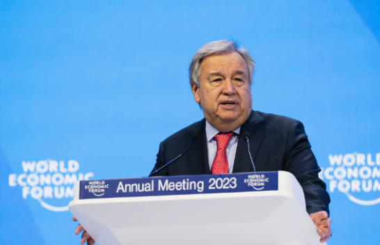 Davos, shefi i OKB-së paralajmëron se bota është në një 'gjendje për keqardhje'