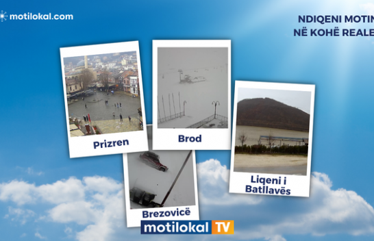 Ndiqeni motin në kohë reale!