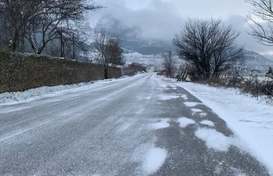 Bulqizë, Probleme në disa rrugë për shkak të ngricave dhe reshjeve të borës