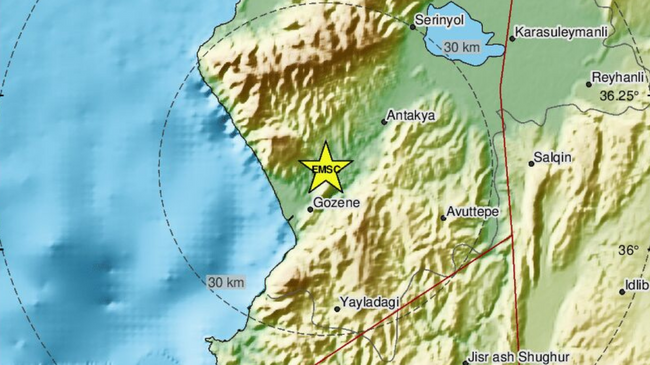 Tërmet i fortë në Turqi