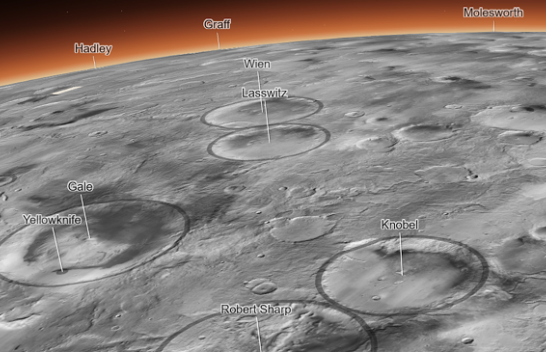 NASA lansoi një hartë që ju lejon të 'ecni' në sipërfaqen e Marsit