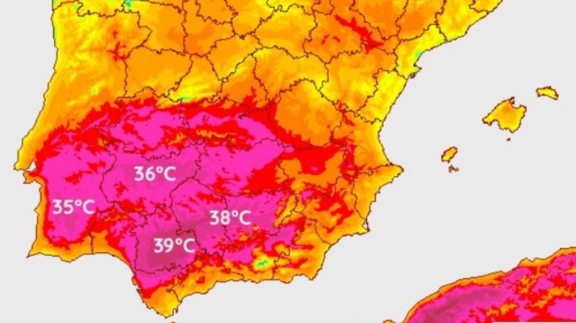 Spanja thyen rekord për temperaturën më të lartë për muajin prill
