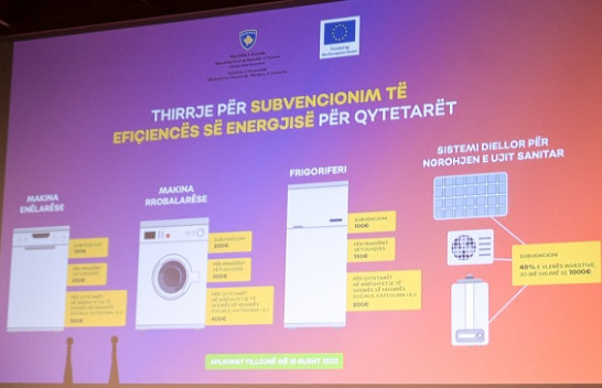 Këto janë pajisjet shtëpiake efiçiente që do të subvencionohen nga Ministria e Ekonomisë