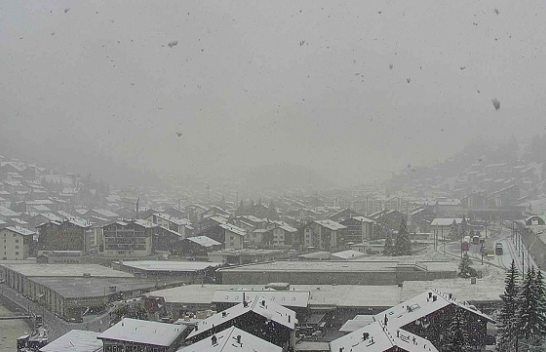 Borë në Alpet e Zvicrës