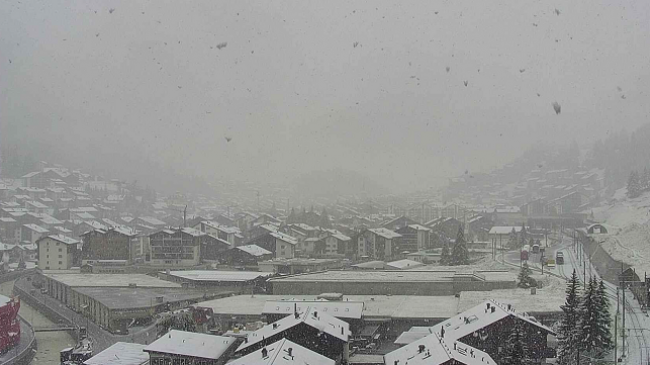 Borë në Alpet e Zvicrës