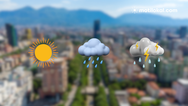 Parashikimi i motit për ditën e martë në Shqipëri