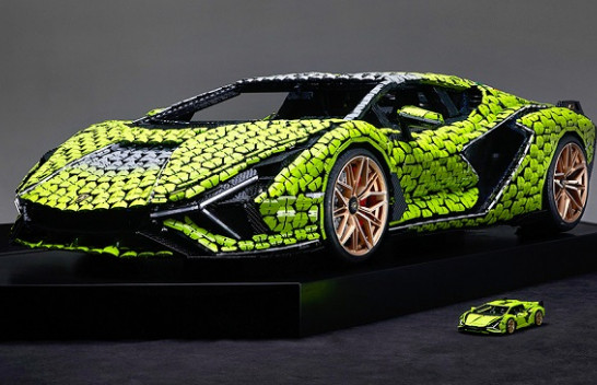 Kaq copëza LEGO u deshën për ta ndërtuar Lamborghinin/ FOTO