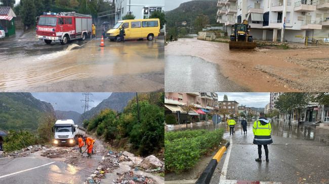 Reshje të dendura shiu, kjo është situata në Shqipëri