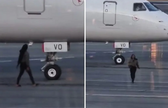 Një grua u vonua për fluturimin e saj, më pas vrapoi në pistë për të ndaluar aeroplanin: Ja çfarë ndodhi