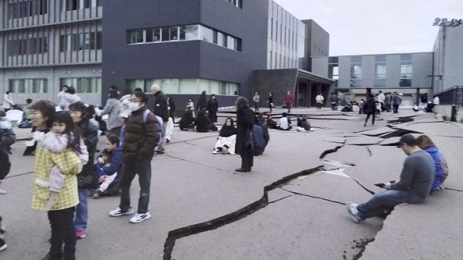 Momente drithëruese nga tërmeti 7.6 ballë në Japoni/ VIDEO