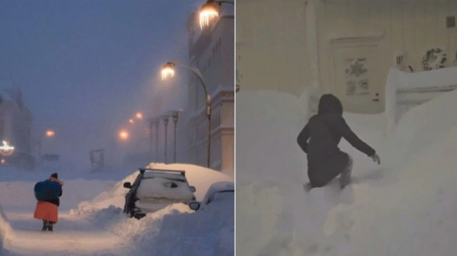 Norvegjia ‘varroset’ nga bora, banorët po gërmojnë për të hyrë në shtëpitë e tyre