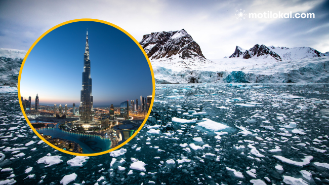 Dubai importon akullin e akullnajave nga Grenlanda për t'u shërbyer pijeve në bare të stilit të lartë