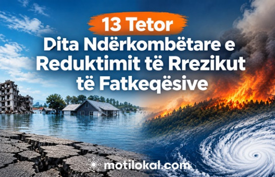 Sot është Dita Ndërkombëtare e Reduktimit të Rrezikut të Fatkeqësive